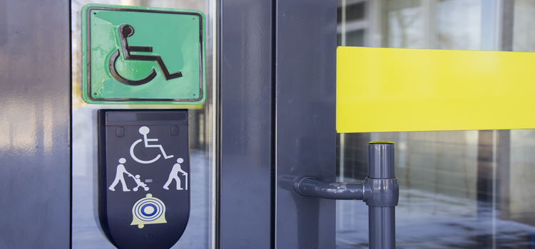automatic handicap door opener in Riverbank