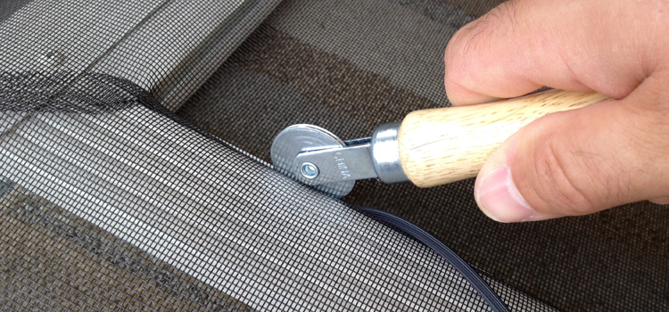metal screen door repair in Riverbank