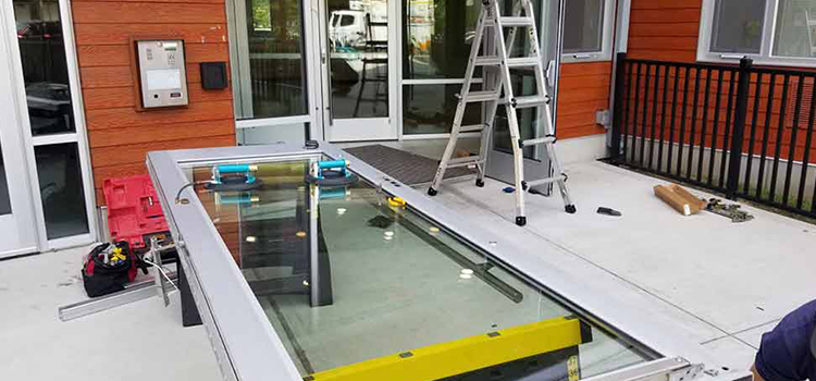 storefront door glass replacement Riverbank